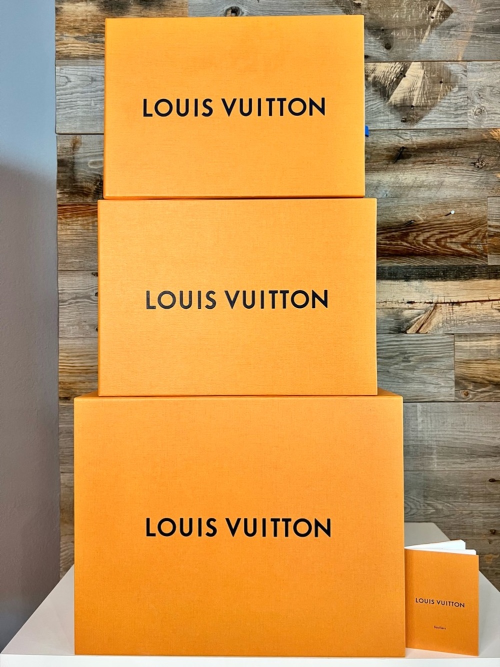 3 TRIO Louis Vuitton Gift Boxes - Bundle Set, 💯Authentic from LV Purchases - Picture 2 of 10
